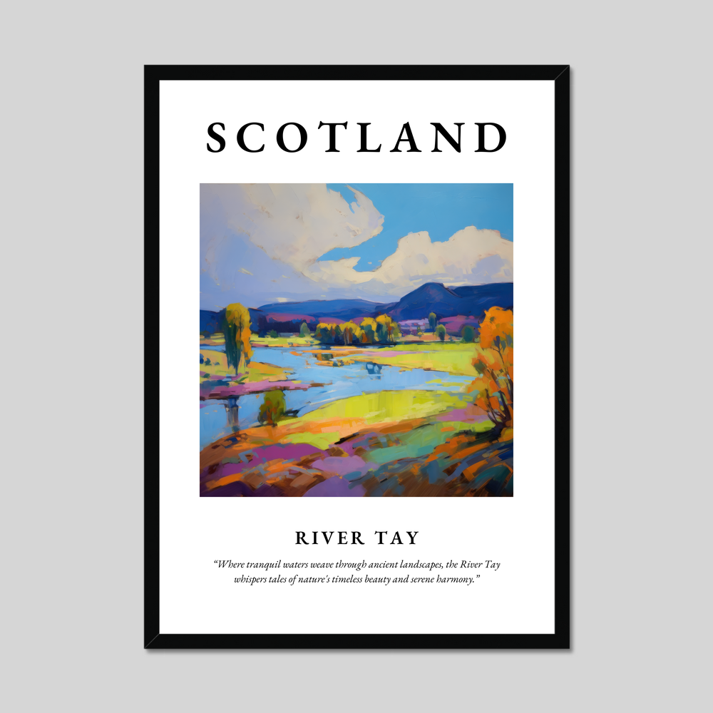 Poster of River Tay, Scotland.