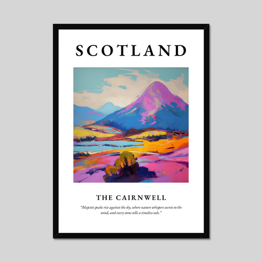 Poster of The Cairnwell, Scotland.