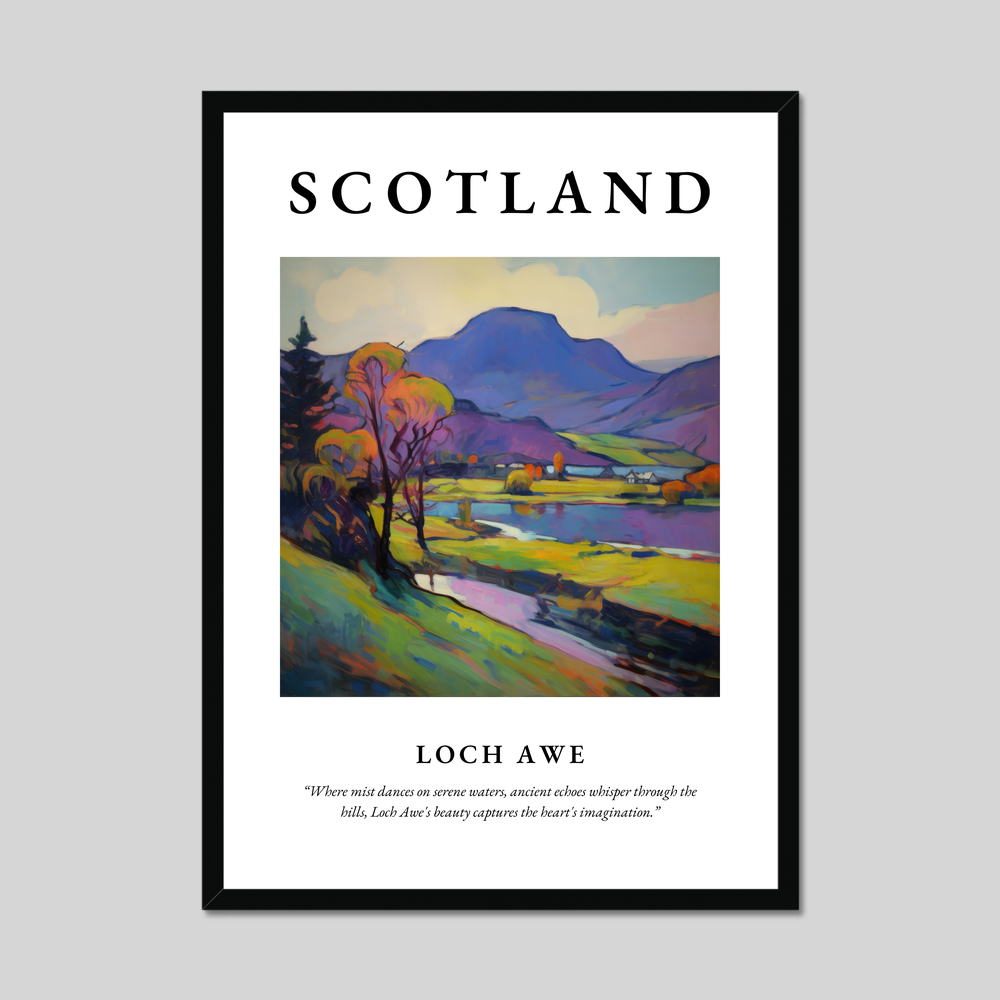 Poster of Loch Awe, Scotland.