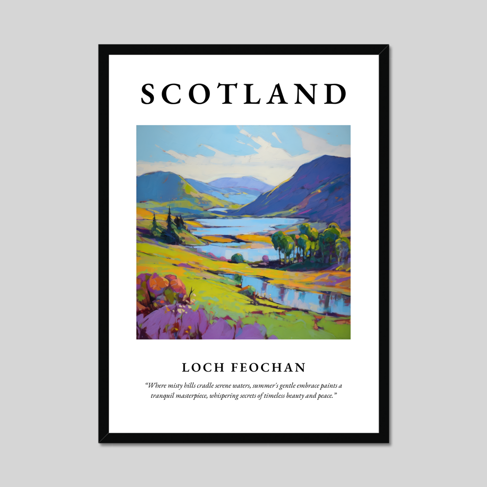 Poster of Loch Feochan, Scotland.