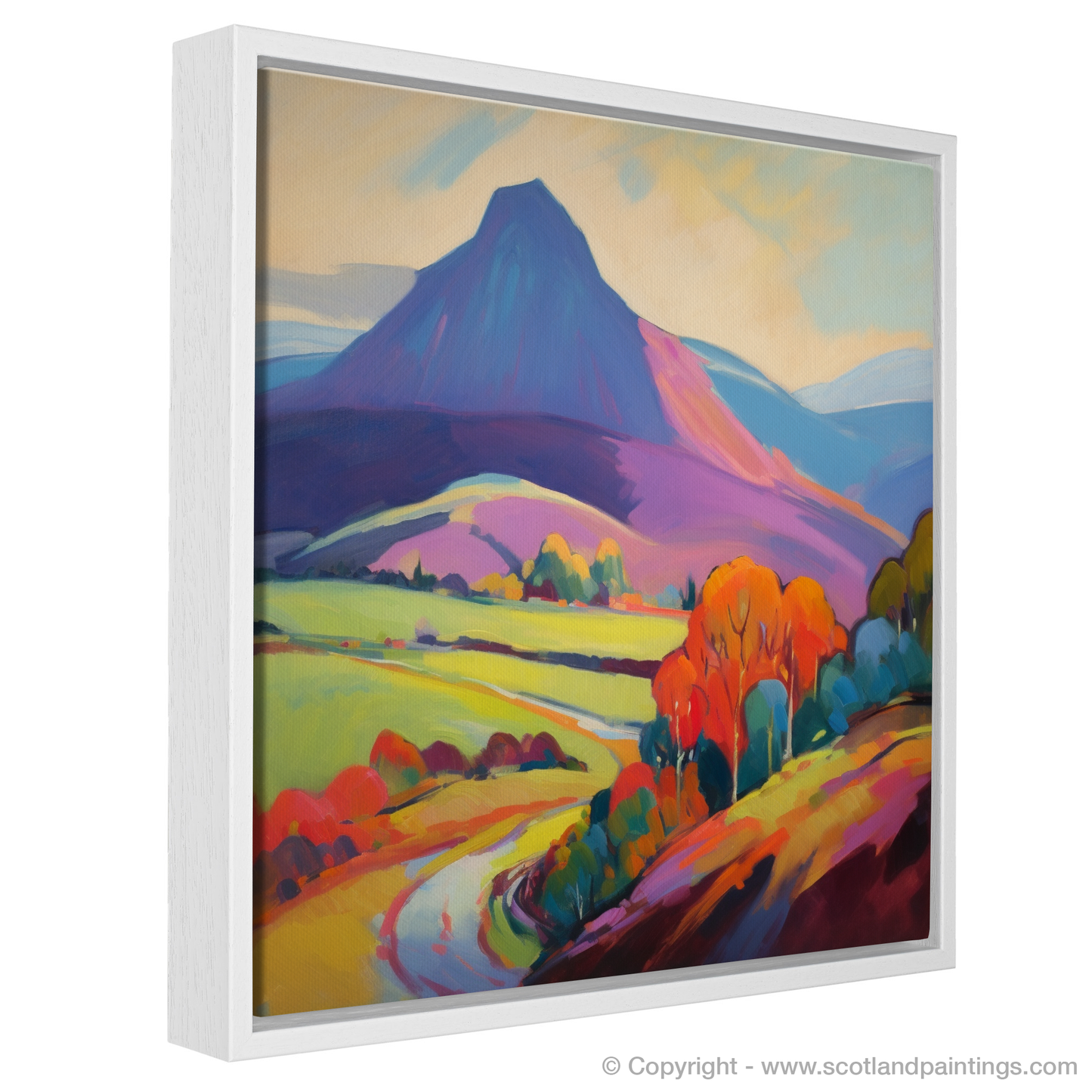 Vibrant Summit: A Fauvist Ode to Beinn a' Chròin