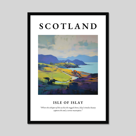 Poster of Isle of Islay, Scotland.