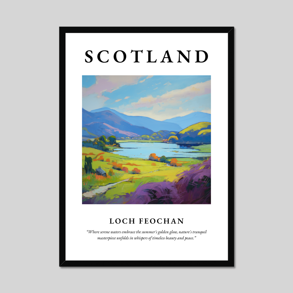 Poster of Loch Feochan, Scotland.