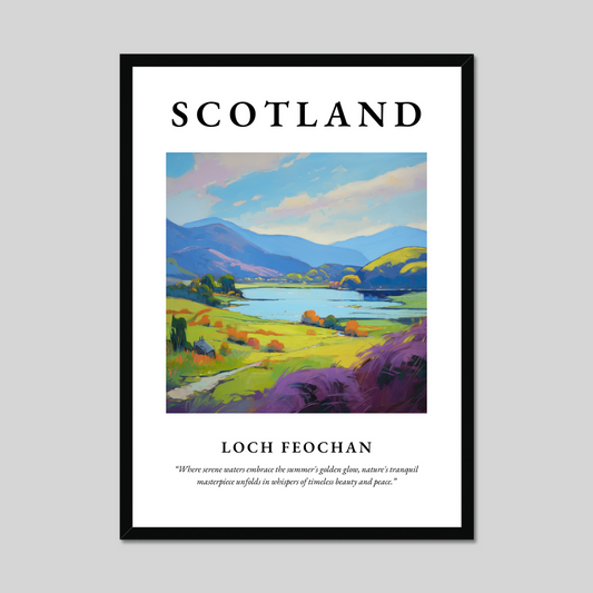 Poster of Loch Feochan, Scotland.