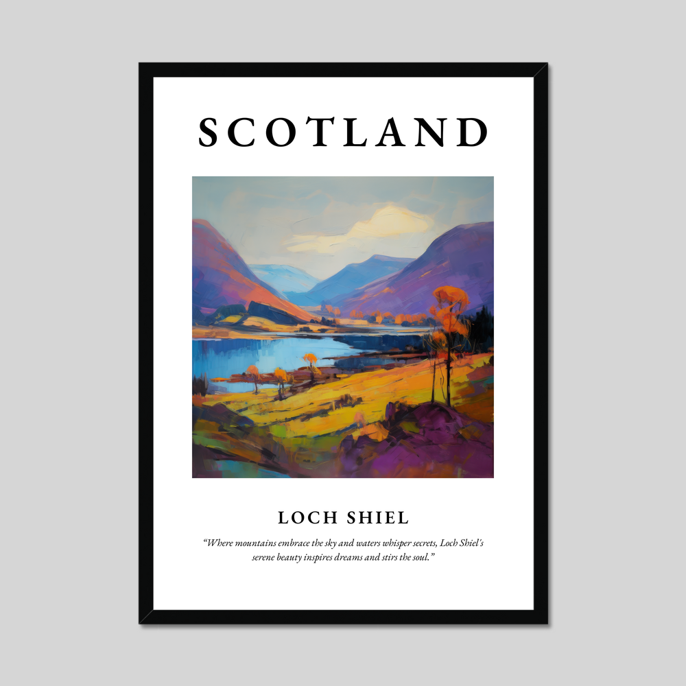 Poster of Loch Shiel, Scotland.