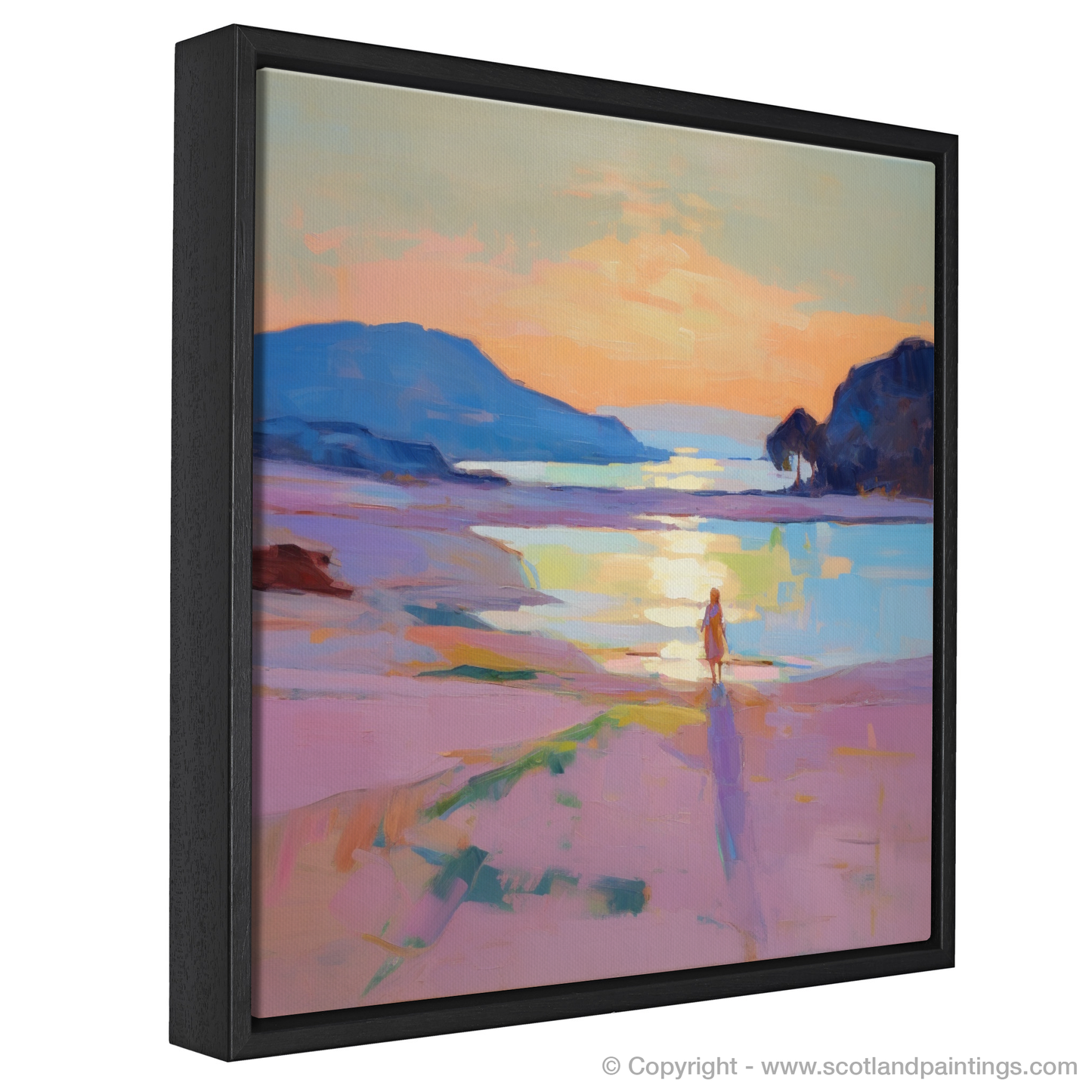 Dusk at Lunan Bay: An Impressionist Reverie