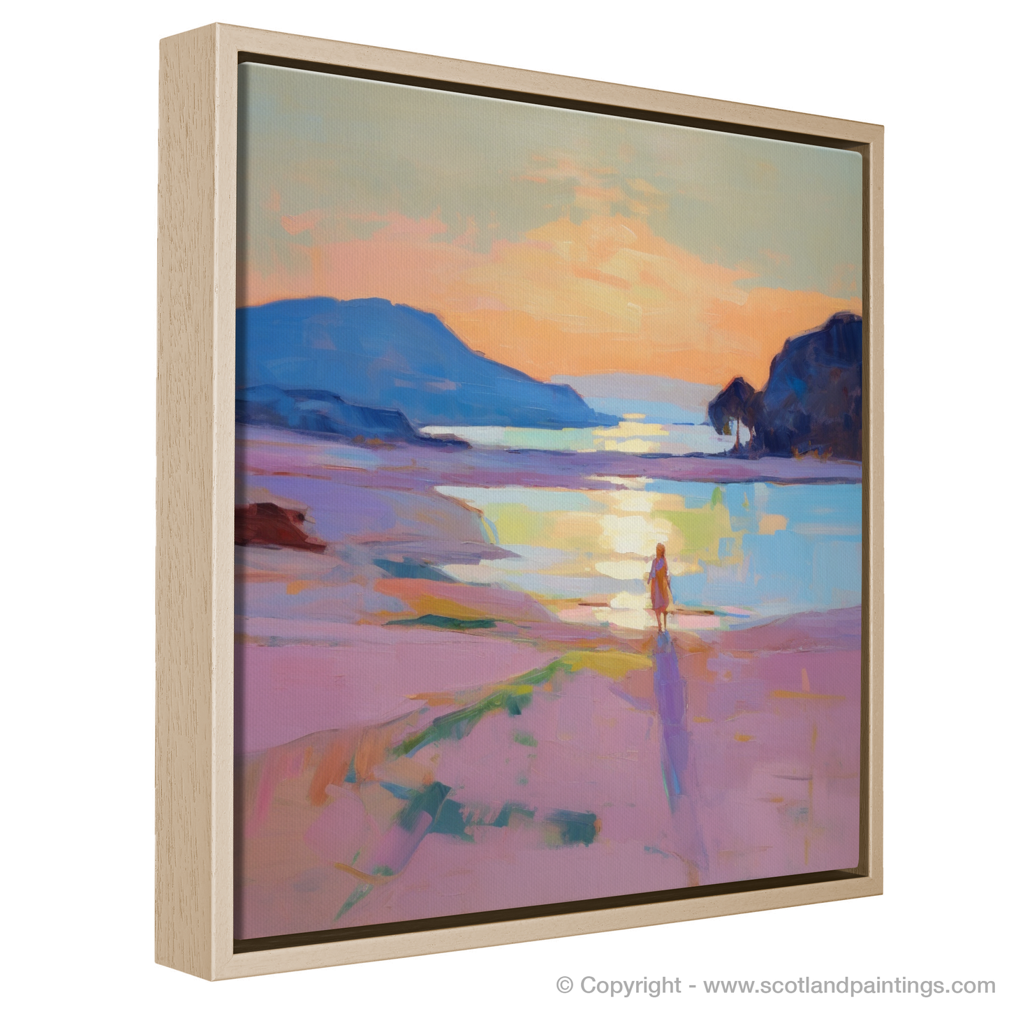 Dusk at Lunan Bay: An Impressionist Reverie