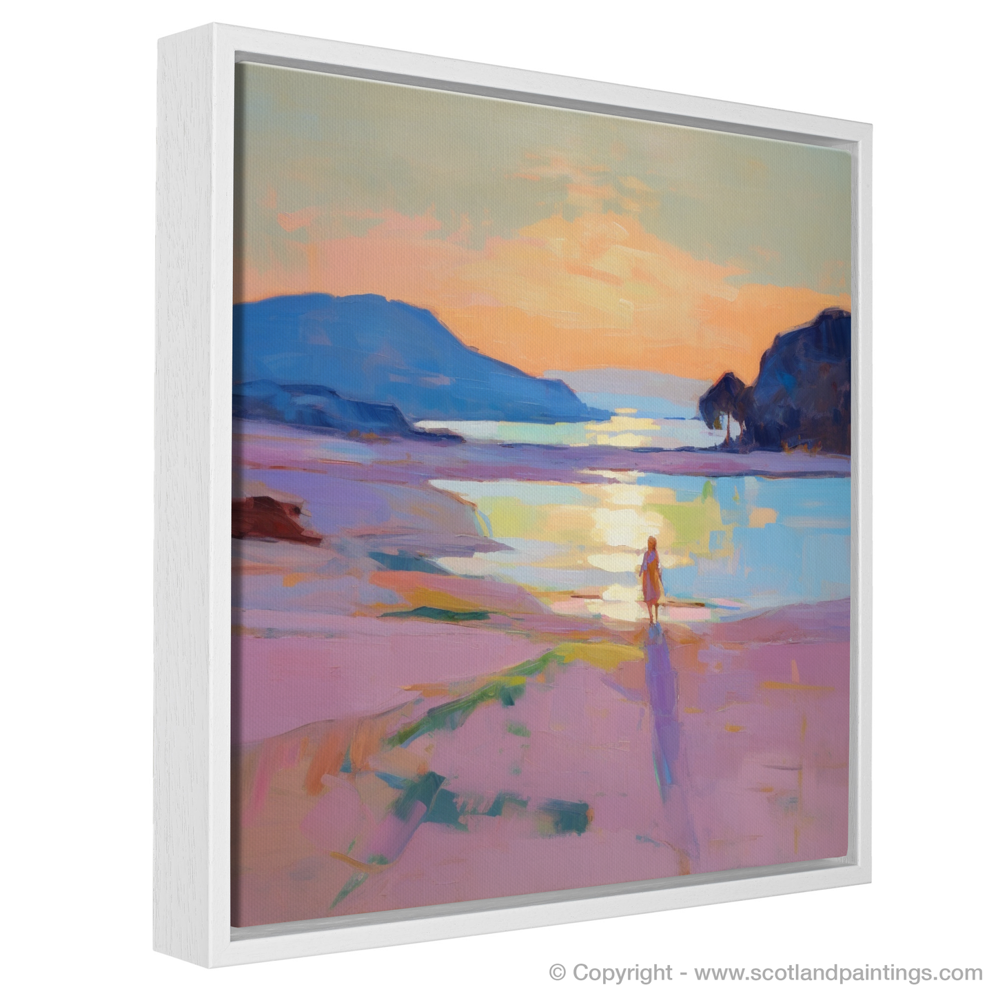 Dusk at Lunan Bay: An Impressionist Reverie