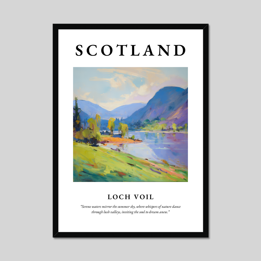 Poster of Loch Voil, Scotland.