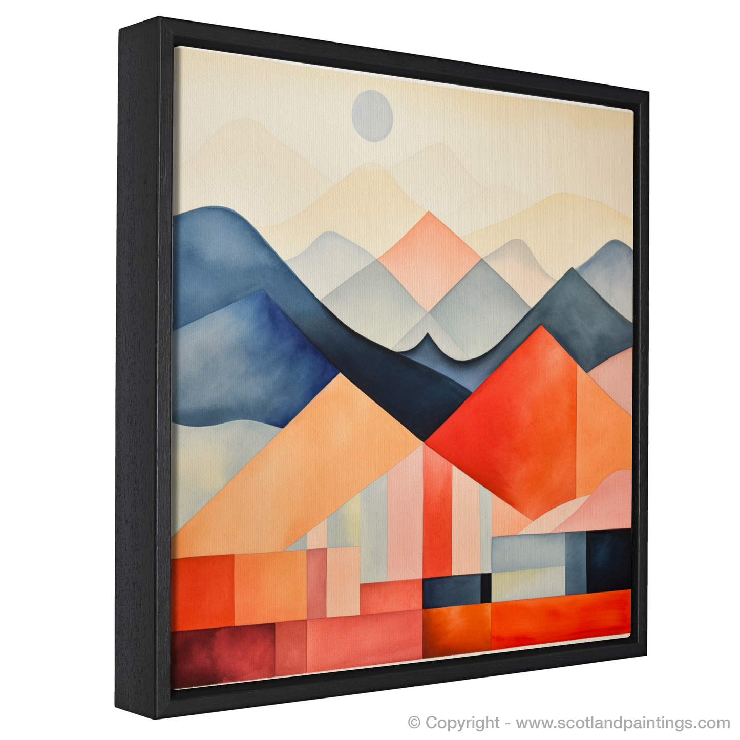 Glencoe Reimagined: A Symphony of Geometric Abstraction