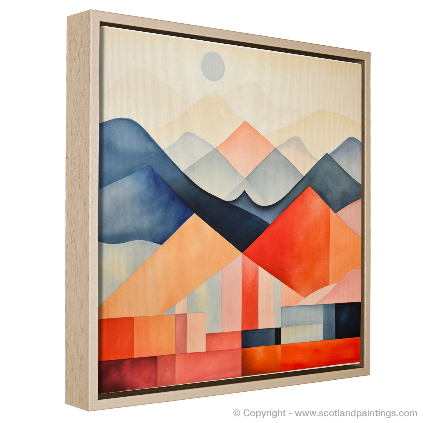 Glencoe Reimagined: A Symphony of Geometric Abstraction