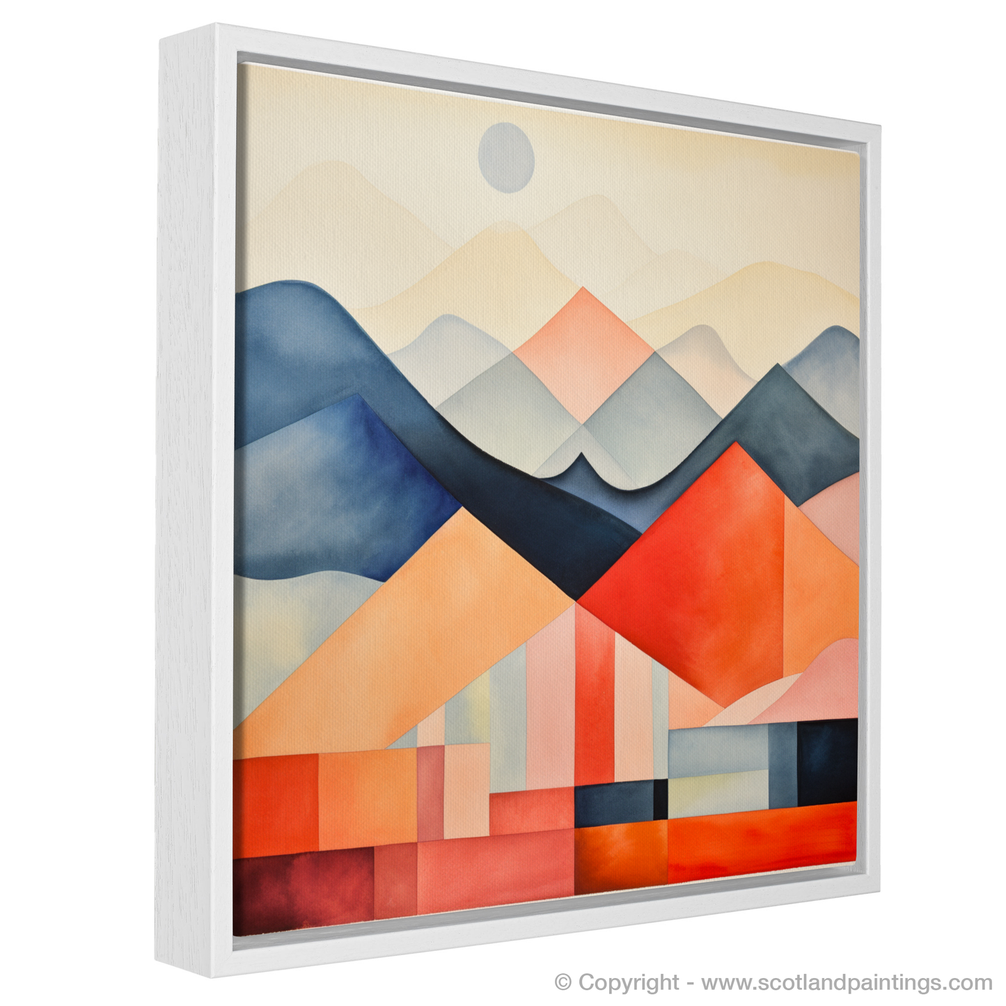 Glencoe Reimagined: A Symphony of Geometric Abstraction