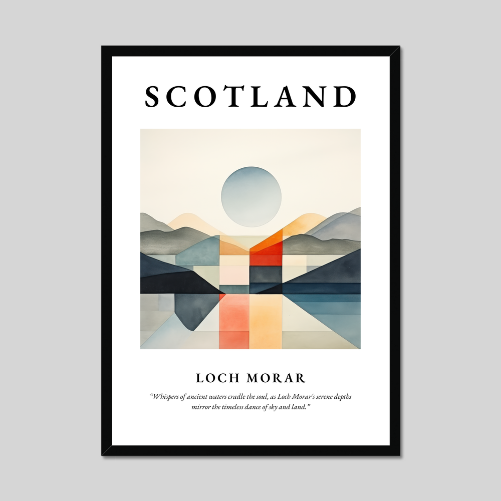 Poster of Loch Morar, Scotland.