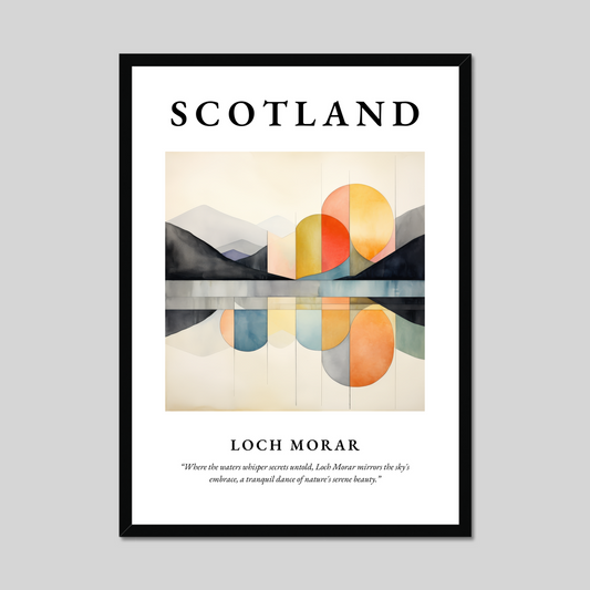 Poster of Loch Morar, Scotland.