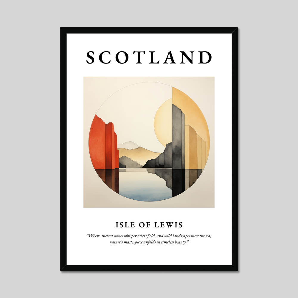 Poster of Isle of Lewis, Scotland.