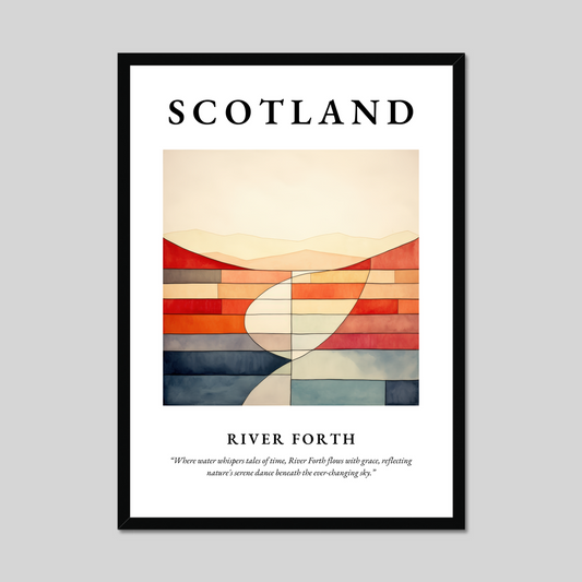 Poster of River Forth, Scotland.