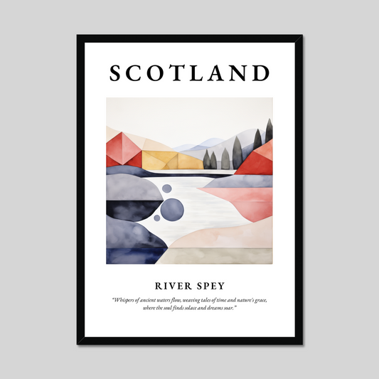 Poster of River Spey, Scotland.