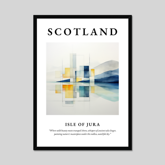 Poster of Isle of Jura, Scotland.