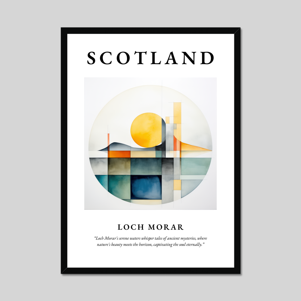 Poster of Loch Morar, Scotland.