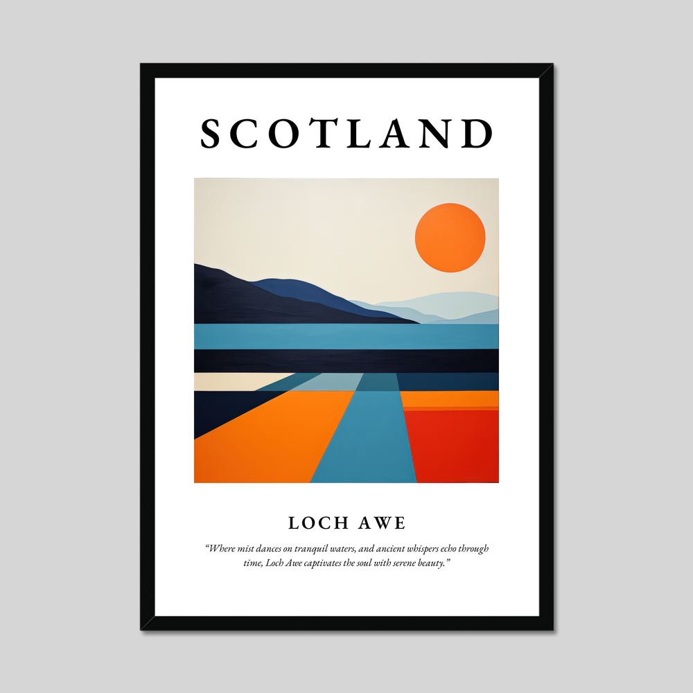 Poster of Loch Awe, Scotland.