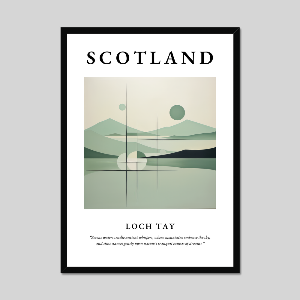 Poster of Loch Tay, Scotland.