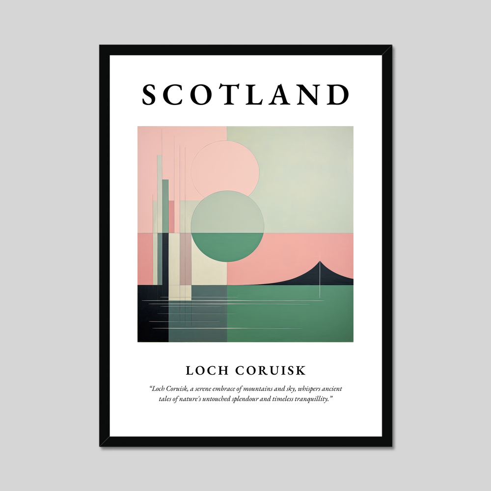 Poster of Loch Coruisk, Scotland.