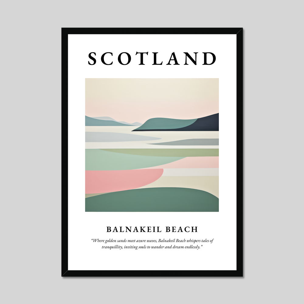 Poster of Balnakeil Beach, Scotland.