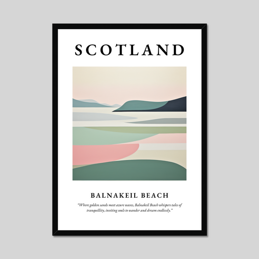 Poster of Balnakeil Beach, Scotland.