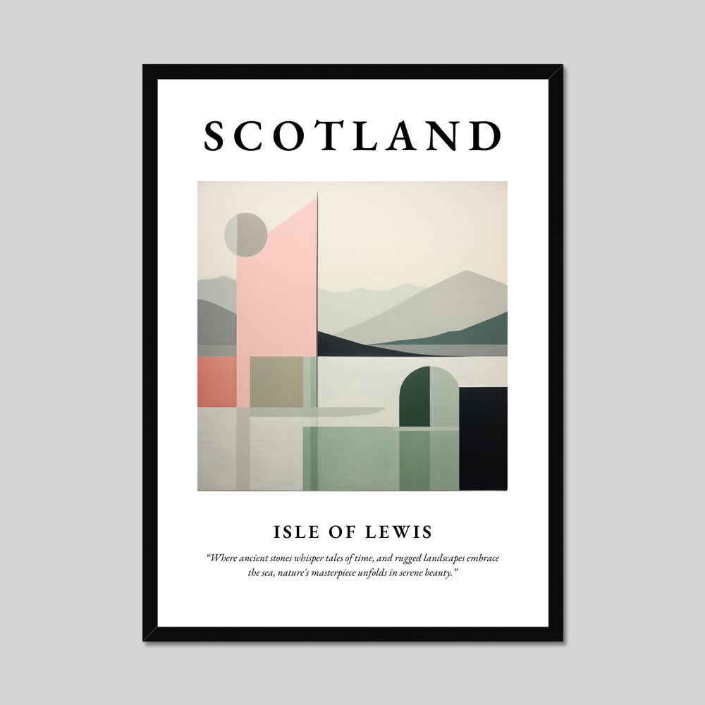 Poster of Isle of Lewis, Scotland.