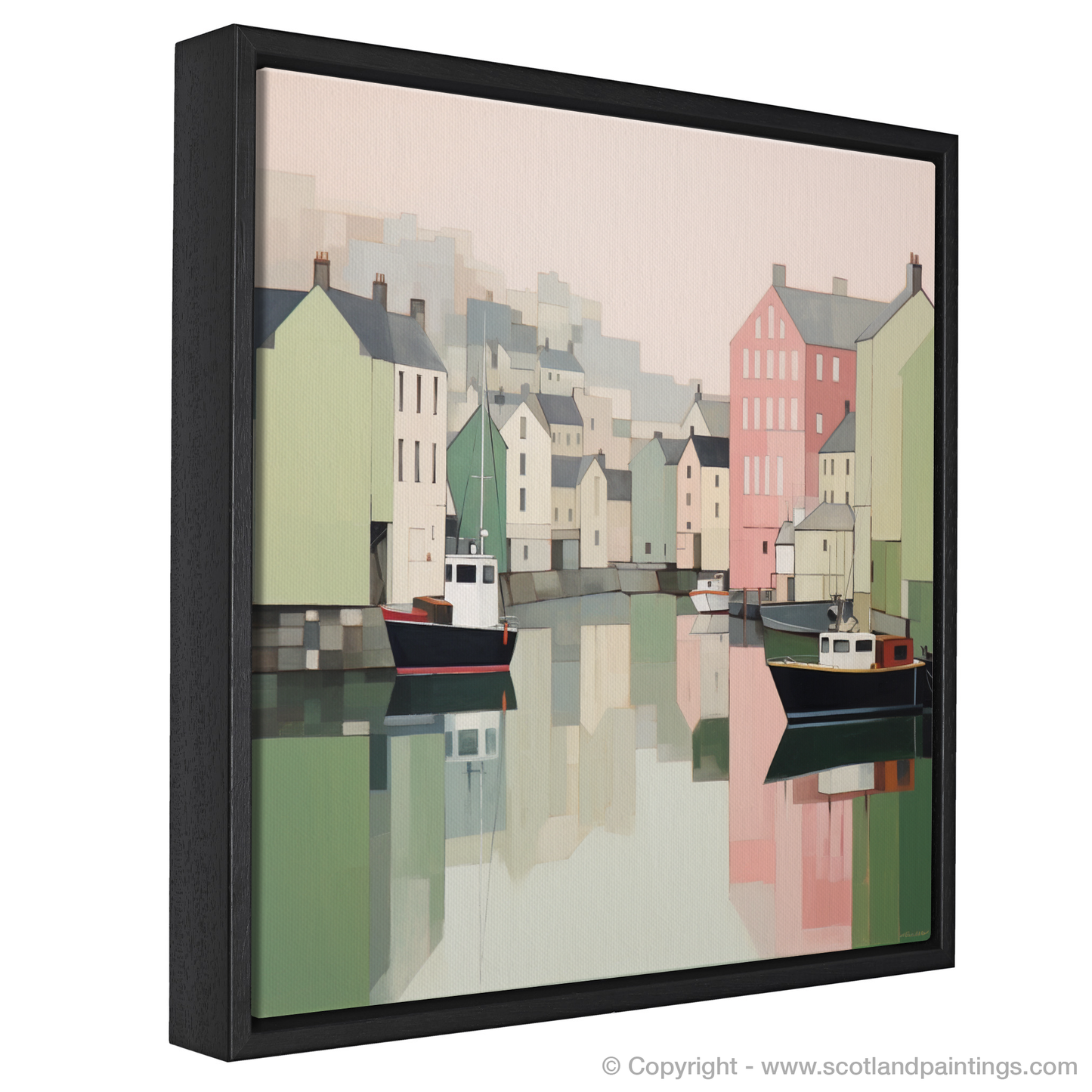 Serenity at Mallaig Harbour: A Minimalist Ode