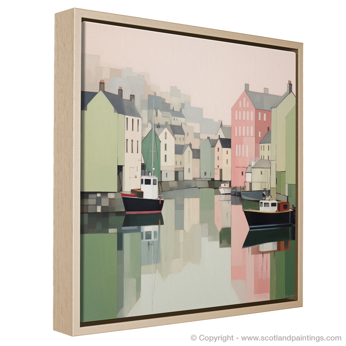 Serenity at Mallaig Harbour: A Minimalist Ode