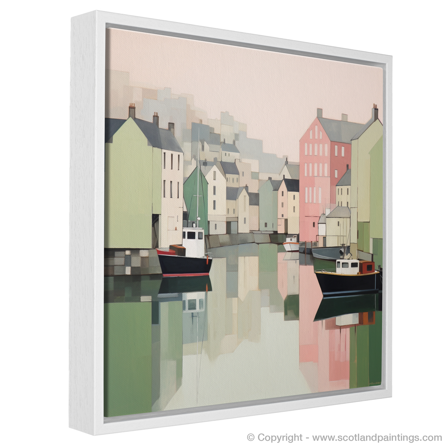 Serenity at Mallaig Harbour: A Minimalist Ode