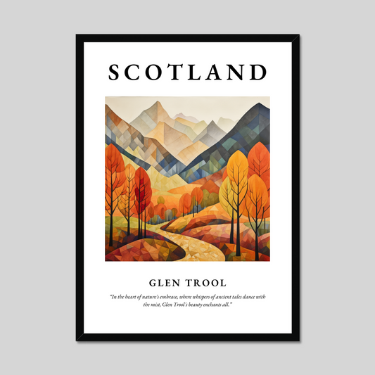 Poster of Glen Trool, Scotland.