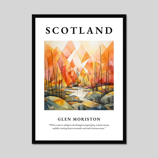 Poster of Glen Moriston, Scotland.