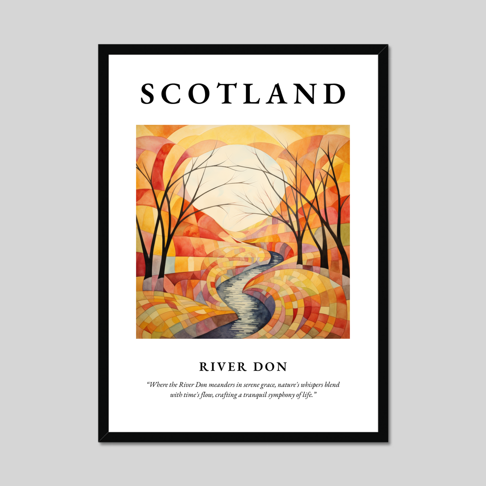 Poster of River Don, Scotland.