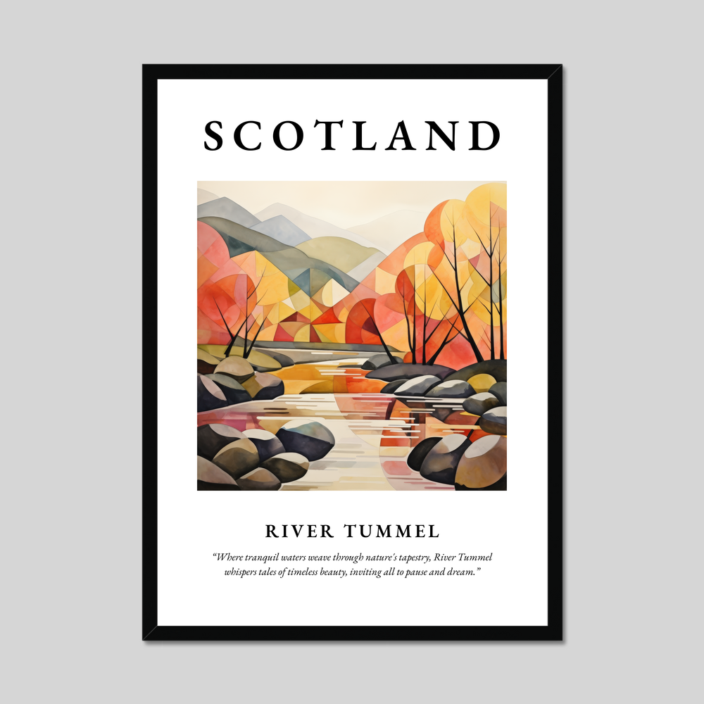 Poster of River Tummel, Scotland.