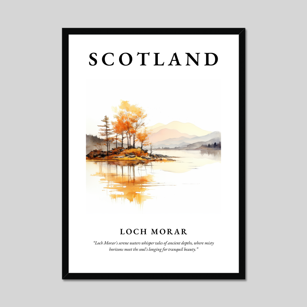 Poster of Loch Morar, Scotland.