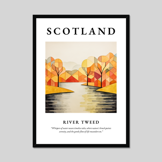 Poster of River Tweed, Scotland.