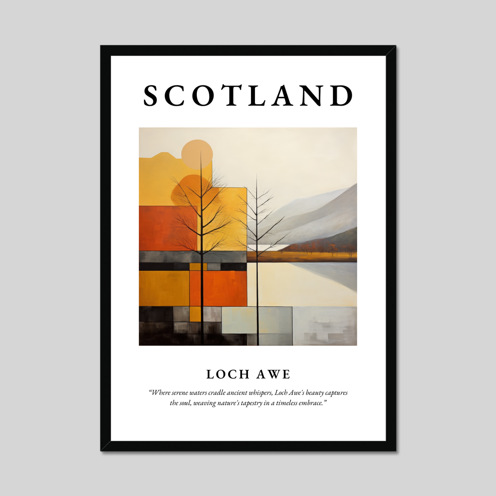 Poster of Loch Awe, Scotland.