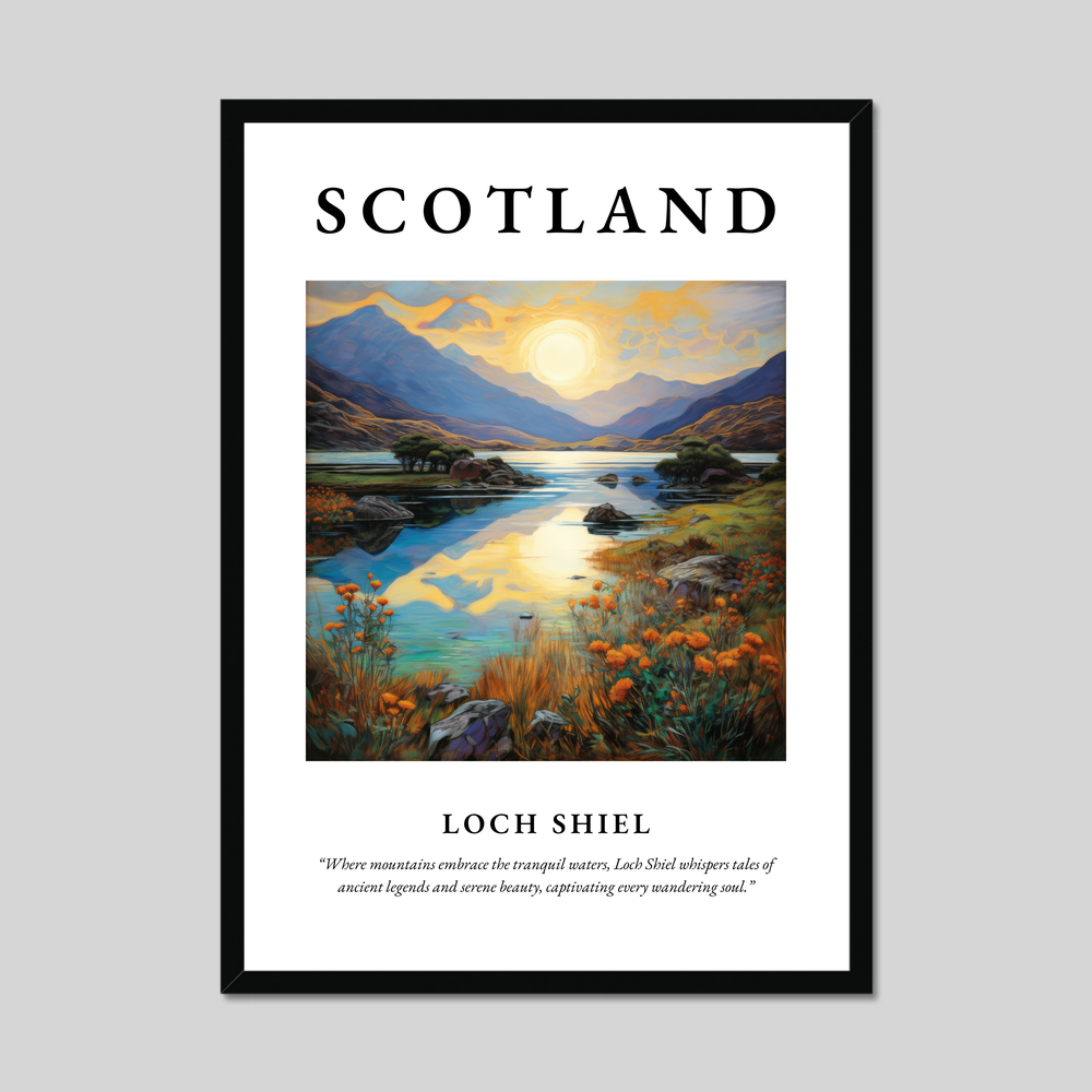 Poster of Loch Shiel, Scotland.