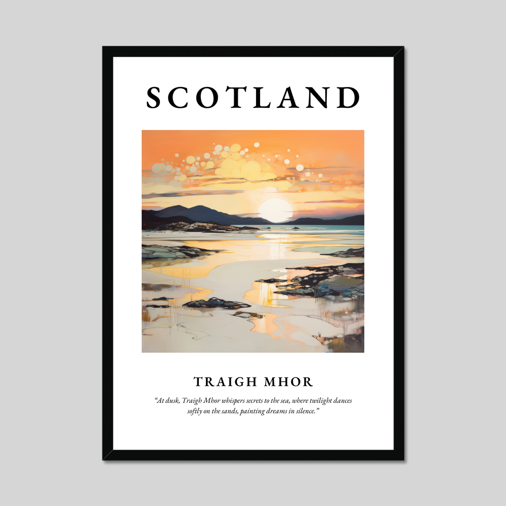 Poster of Traigh Mhor, Scotland.