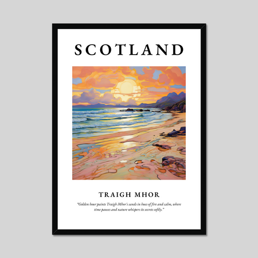 Poster of Traigh Mhor, Scotland.