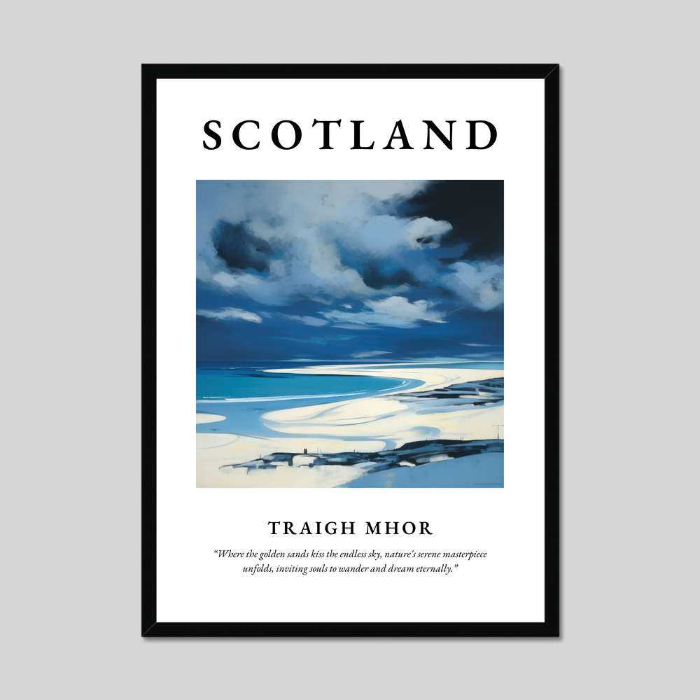 Poster of Traigh Mhor, Scotland.