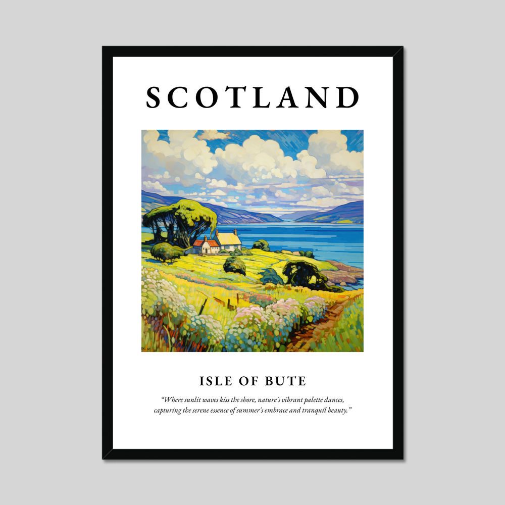 Poster of Isle of Bute, Scotland.