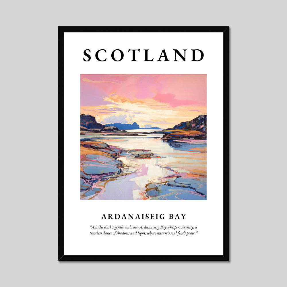 Poster of Ardanaiseig Bay, Scotland.