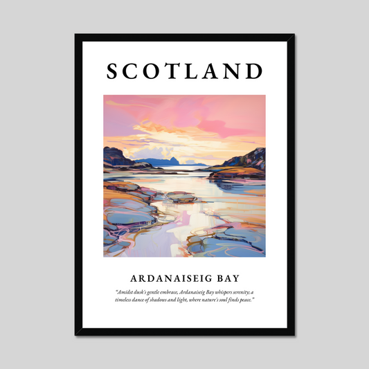 Poster of Ardanaiseig Bay, Scotland.