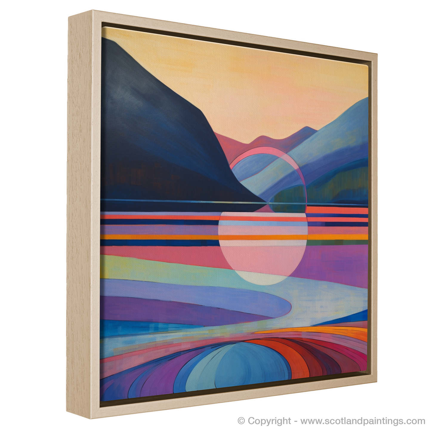 Loch Earn Abstraction: A Color Field Reverie