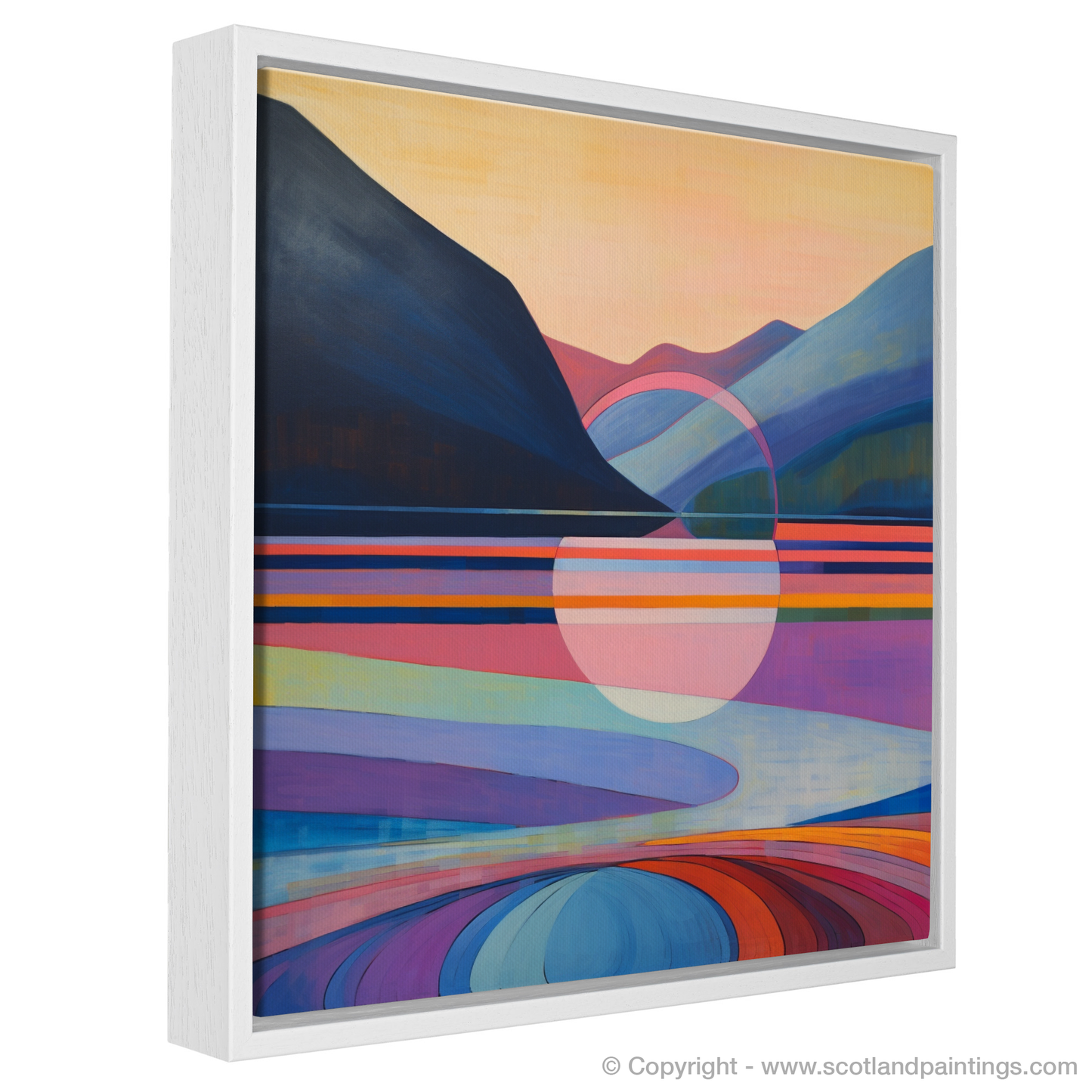 Loch Earn Abstraction: A Color Field Reverie