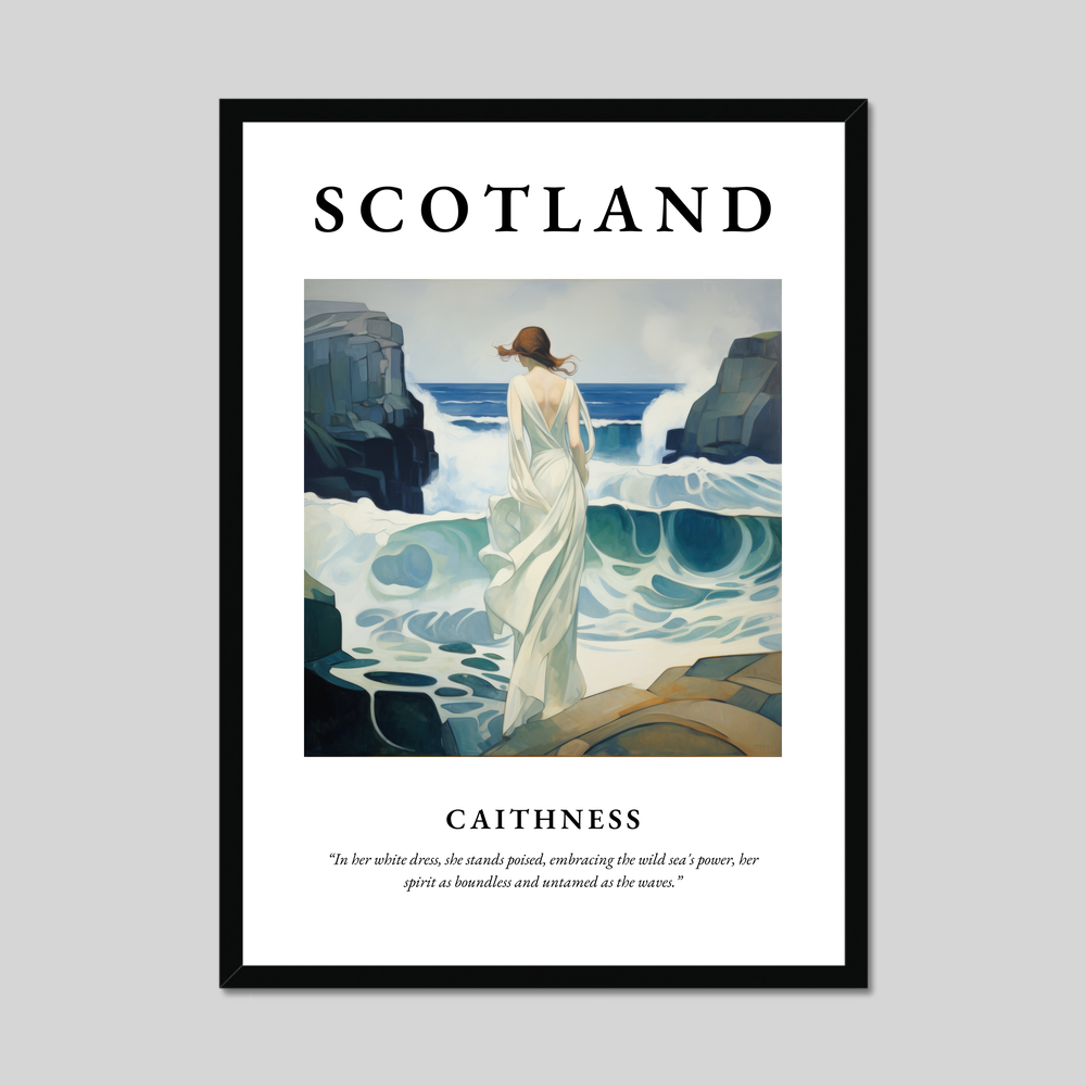 Poster of Caithness, Scotland.