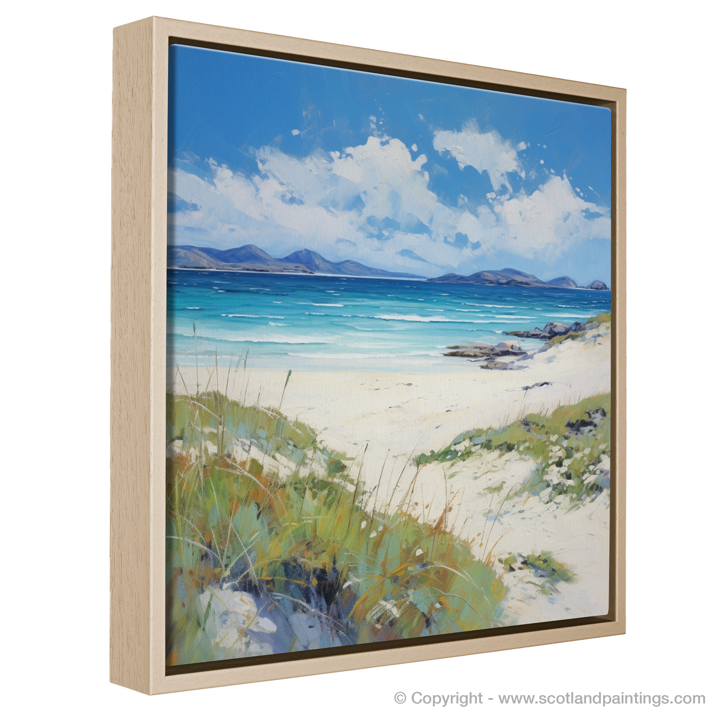 Traigh Mhor Impression: A Serene Scottish Beachscape